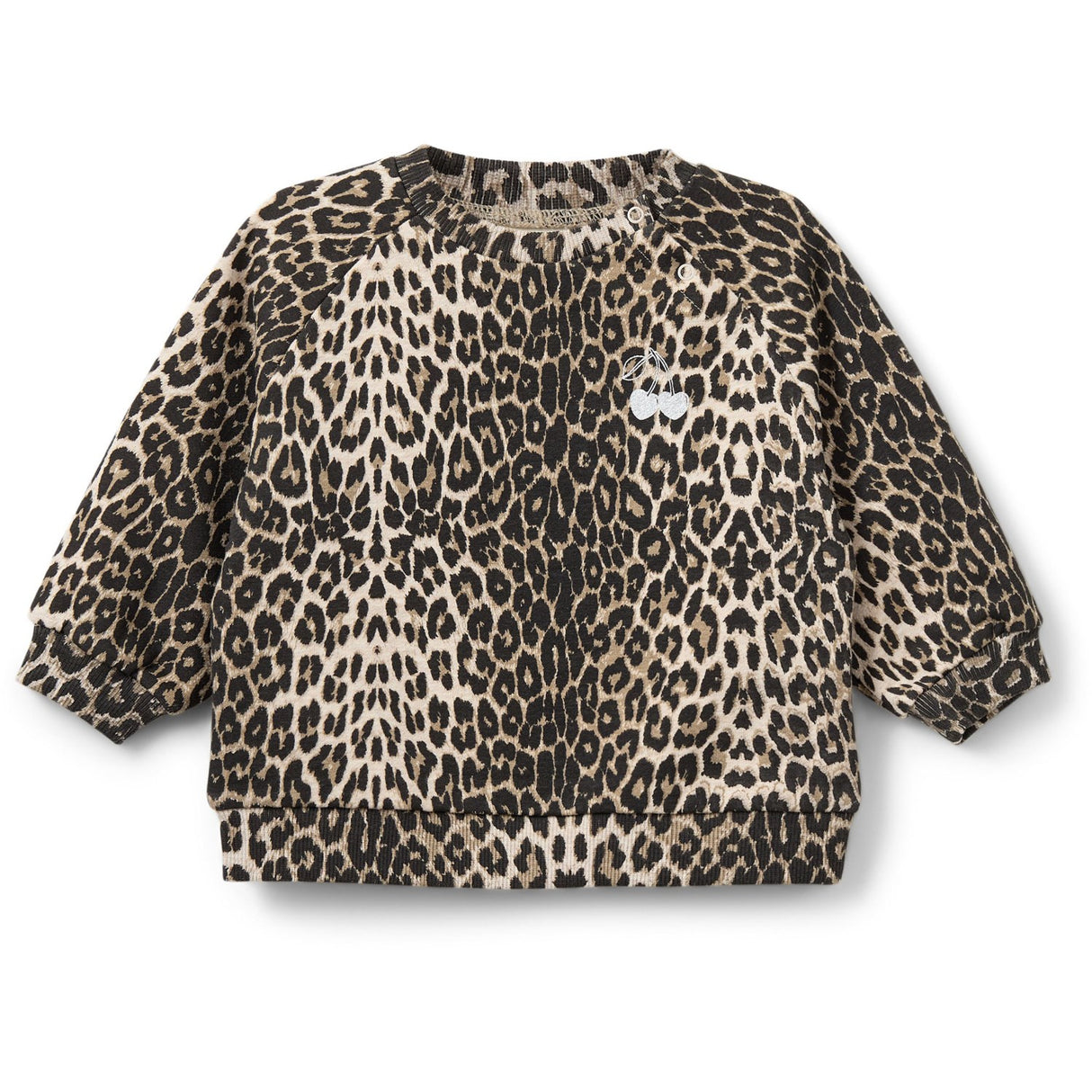 Sofie Schnoor Light Brown Leopard Collegegenser