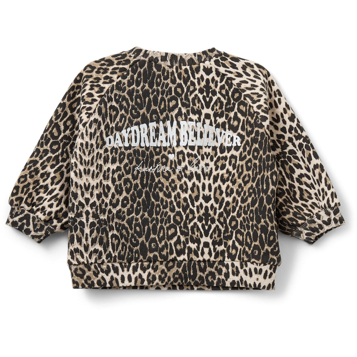 Sofie Schnoor Light Brown Leopard Collegegenser