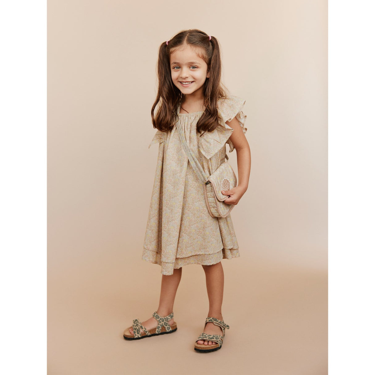 Sofie Schnoor Rose W Yellow Blossomsk Kjole