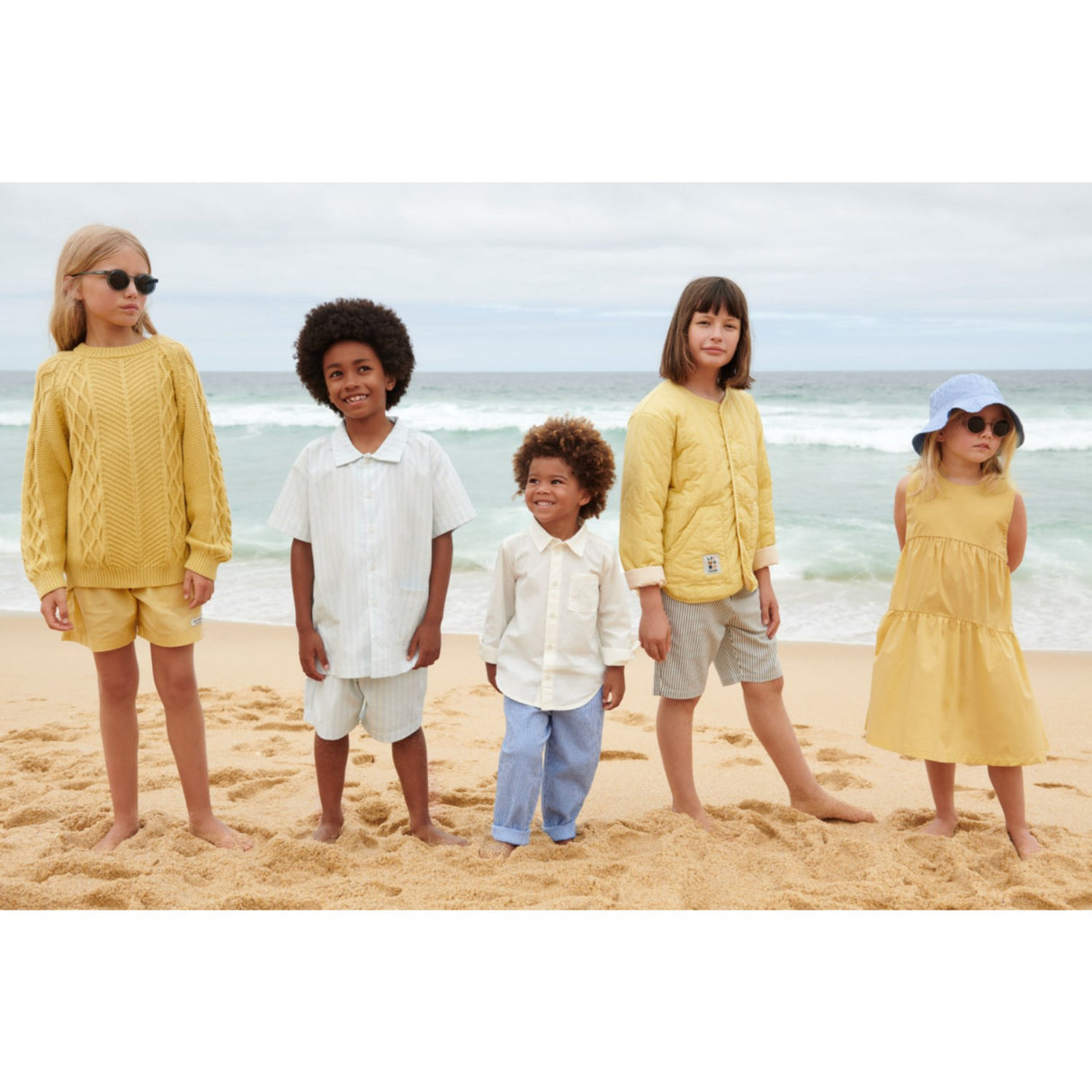 LIEWOOD Y/D Stripe Pure Sky / Creme De La Creme Leona Stripe Sett