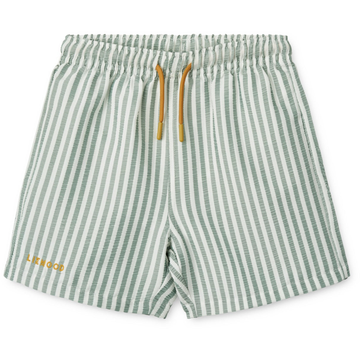LIEWOOD Stripe Peppermint / Crisp White Duke Stripe Board Shorts