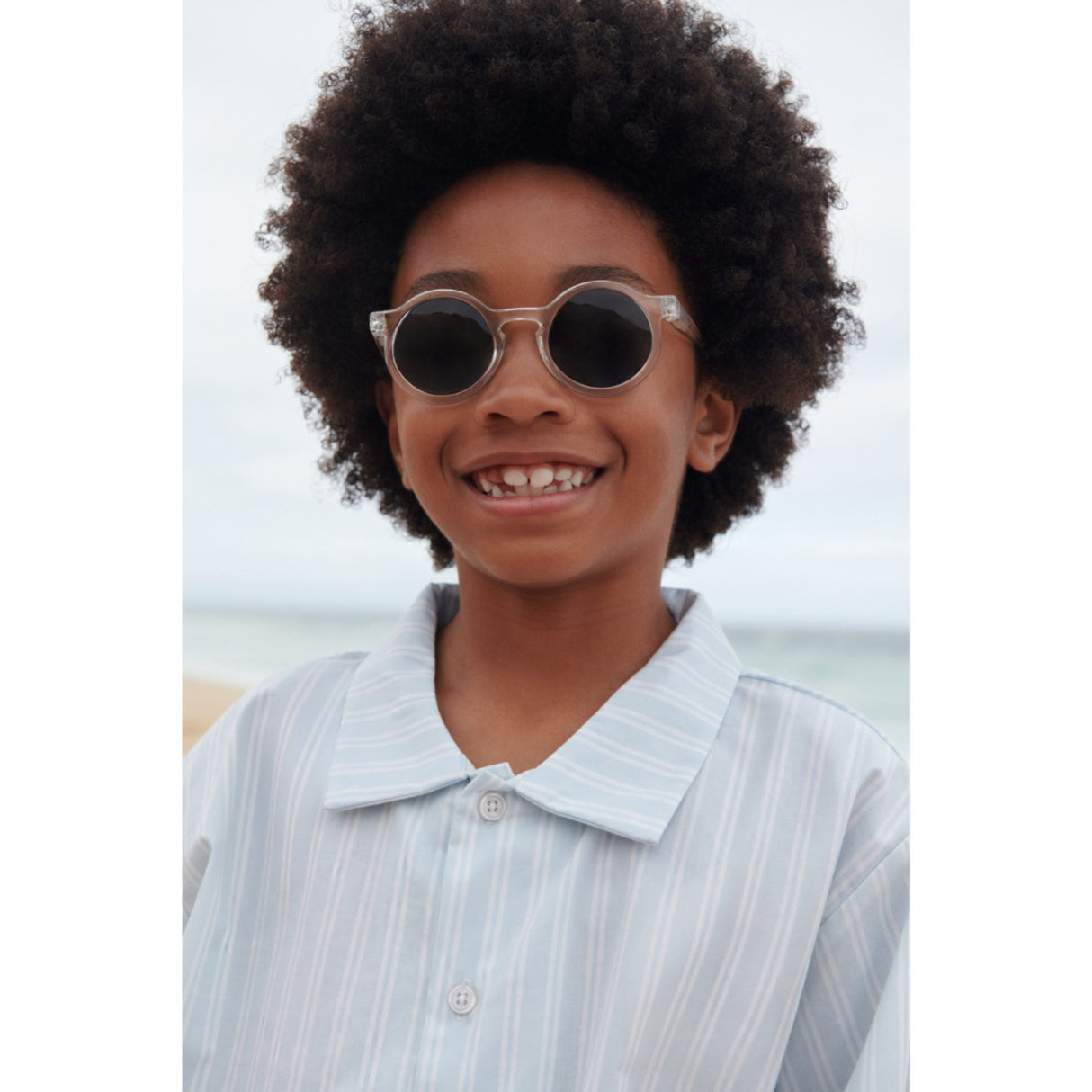 LIEWOOD Y/D Stripe Pure Sky / Creme De La Creme Leona Stripe Sett