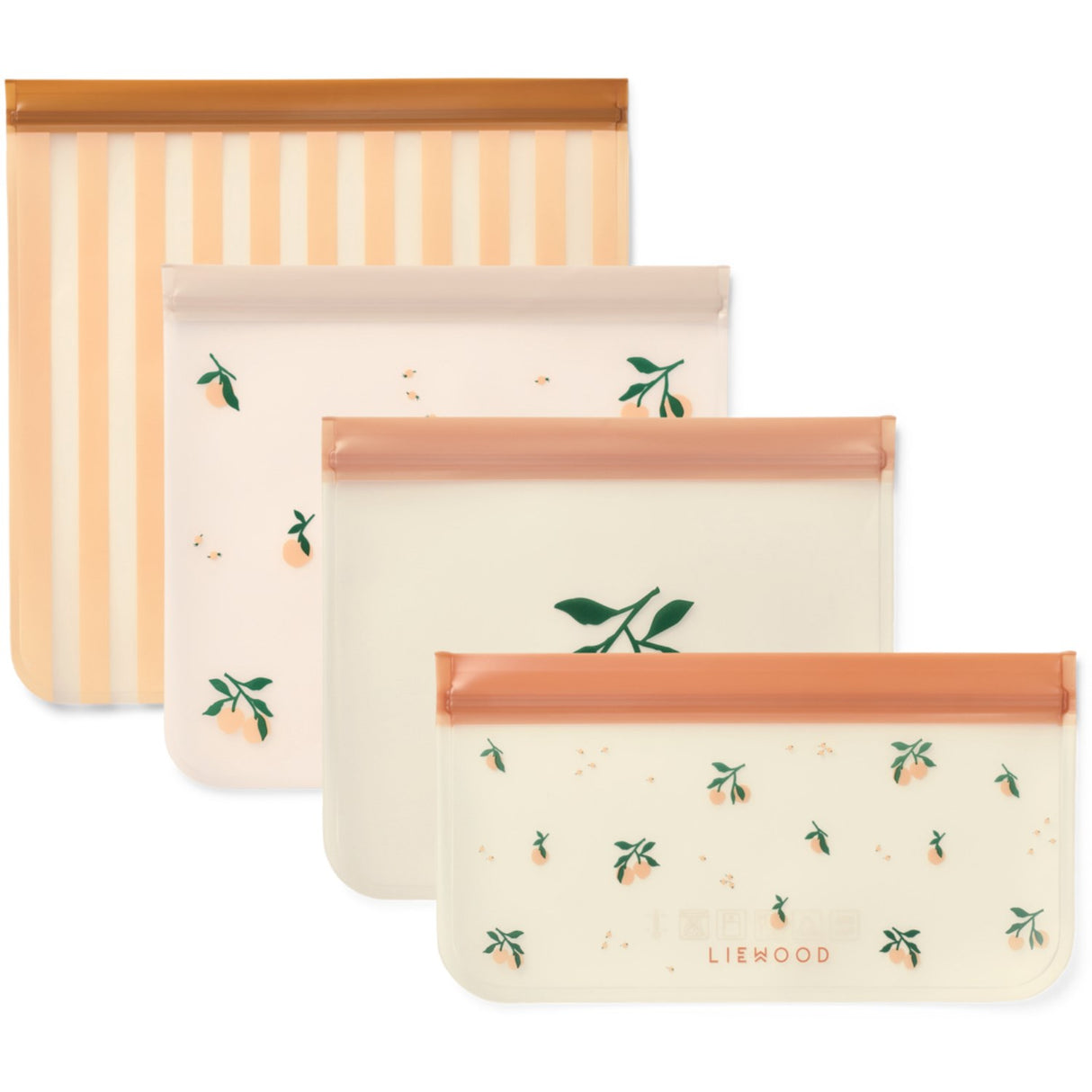 LIEWOOD Peach / Sea Shell Clive Travelbag 4-Pakke