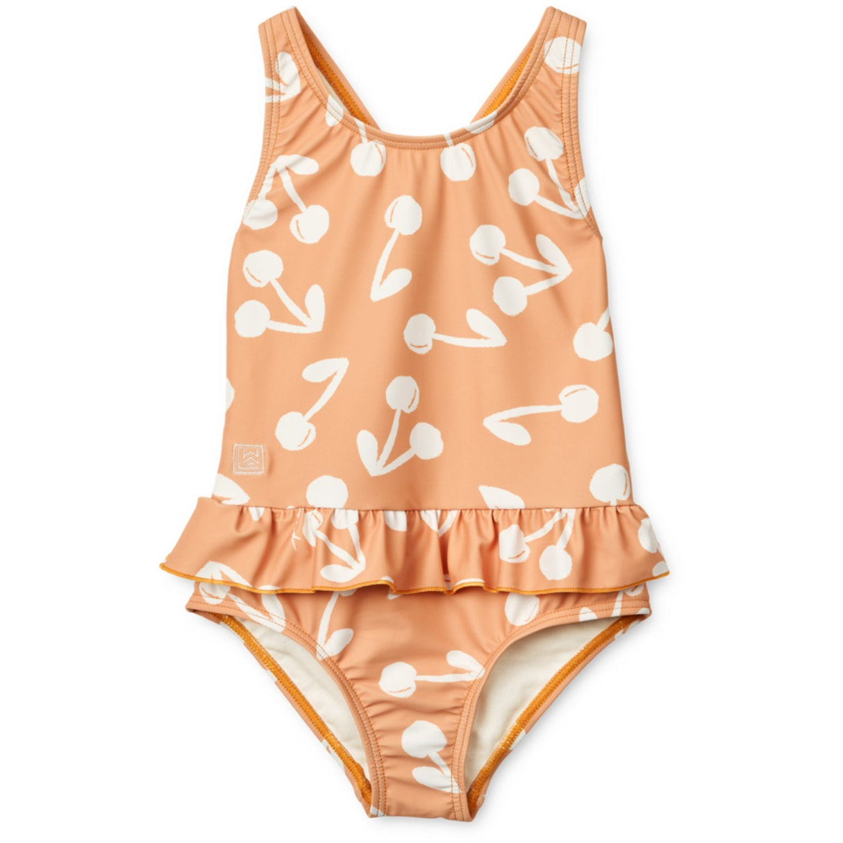 LIEWOOD Cherry Blossom / Lys Apricot Amara Printed Badedrakt