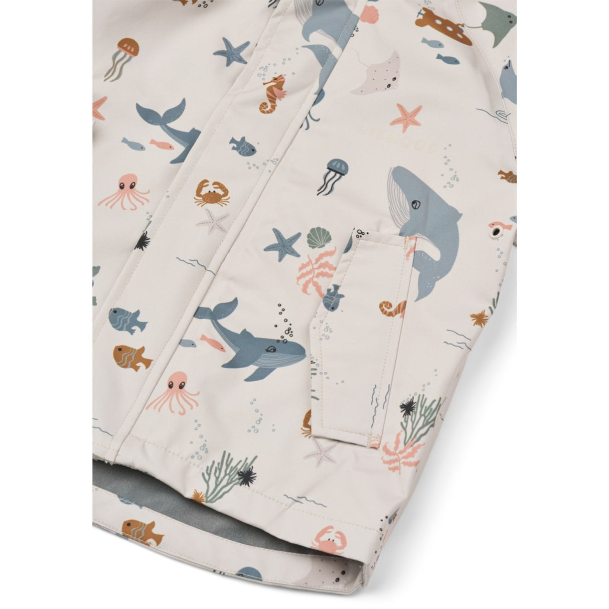 LIEWOOD Sea Creature / Sandy Pedia Regntøy Sett