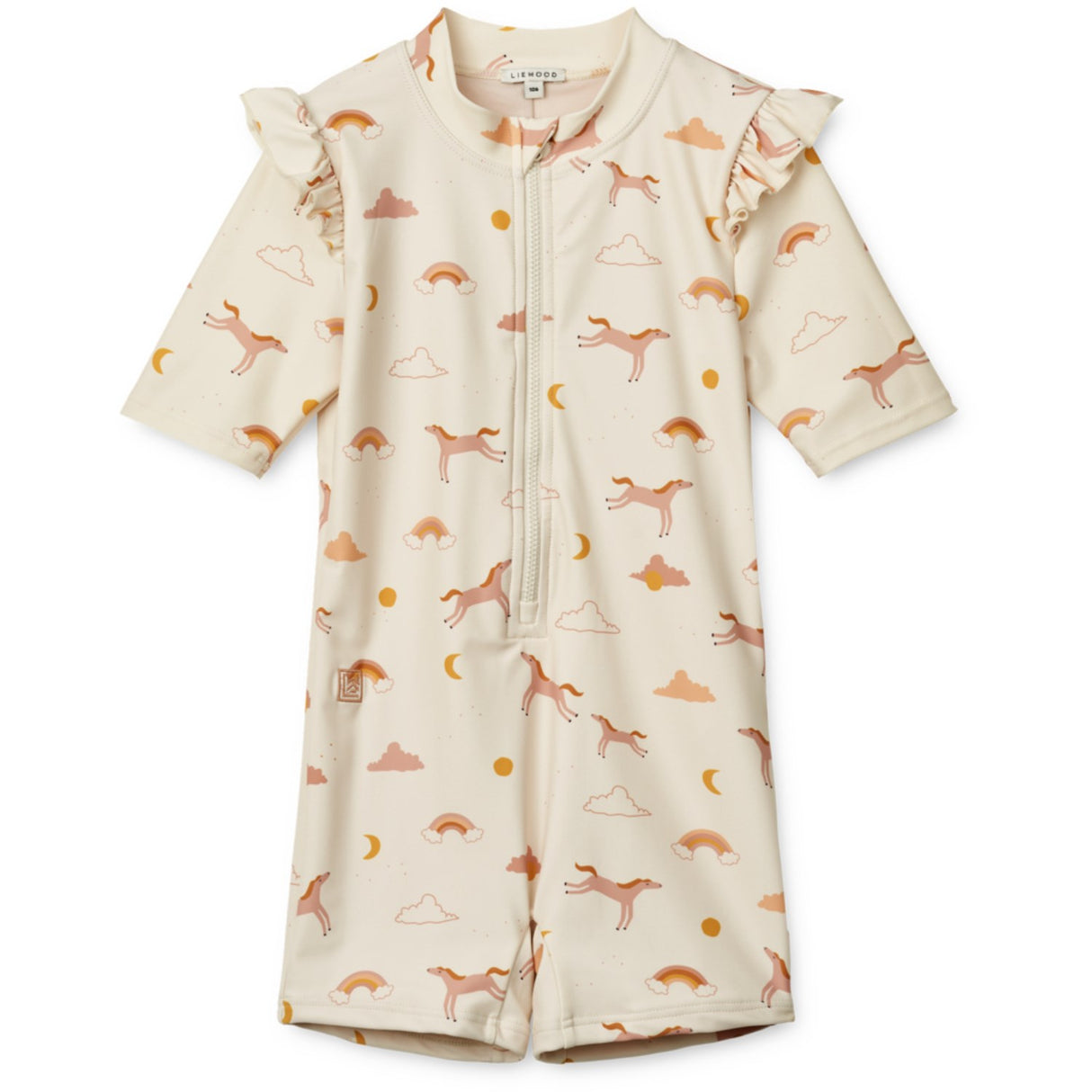 LIEWOOD Dream / Ecru Amel Printed Swim Buksedrakt