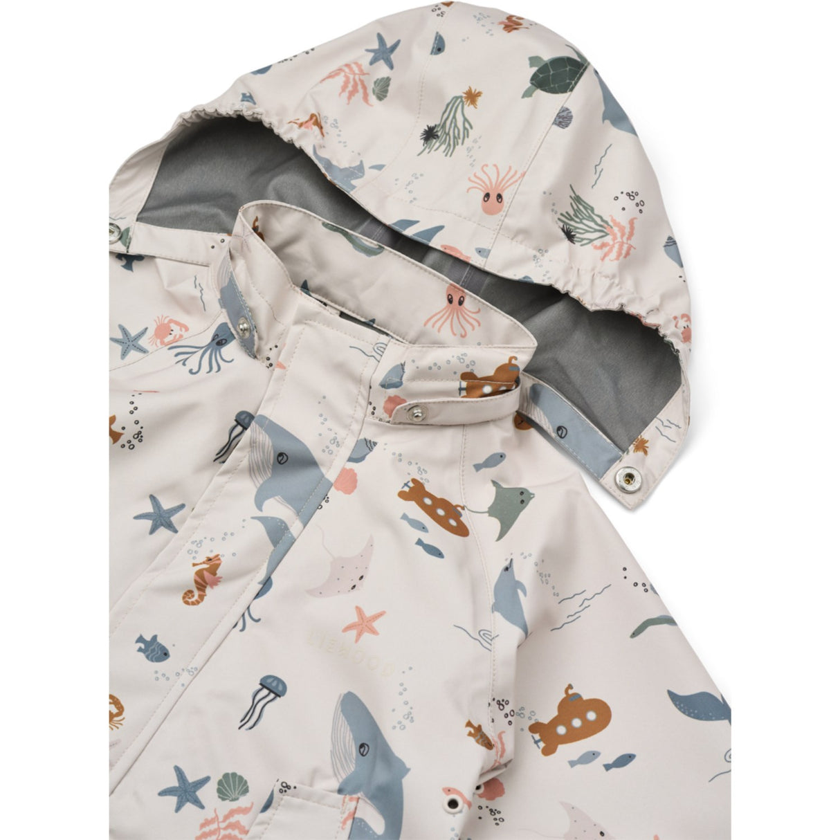 LIEWOOD Sea Creature / Sandy Pedia Regntøy Sett