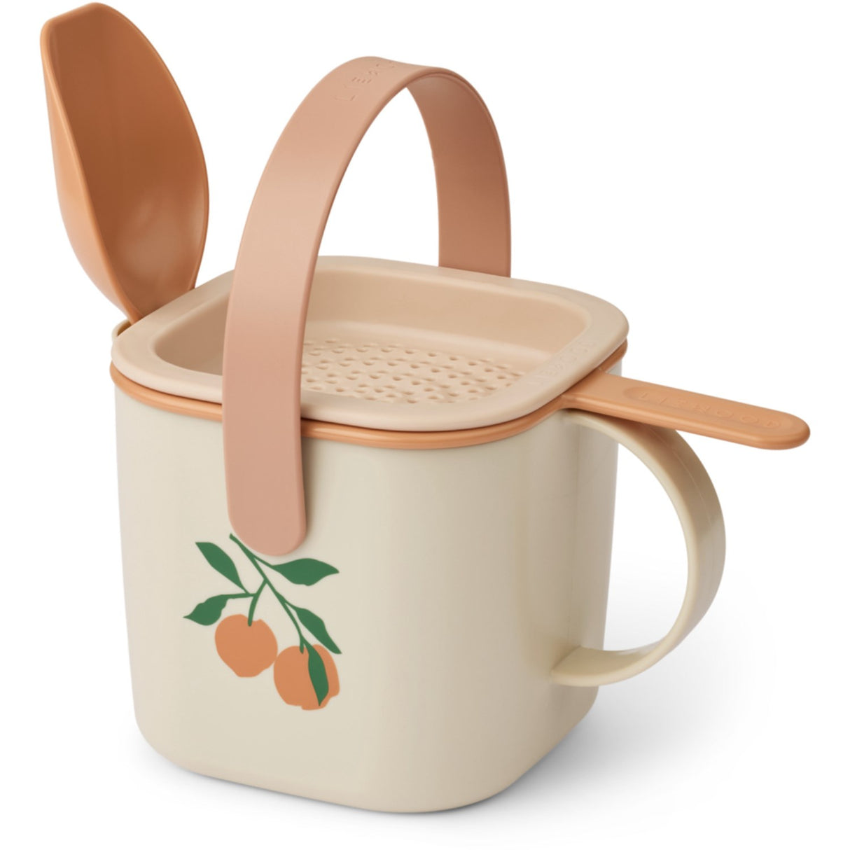 LIEWOOD Peach / Sea Shell Roald Sand Sett