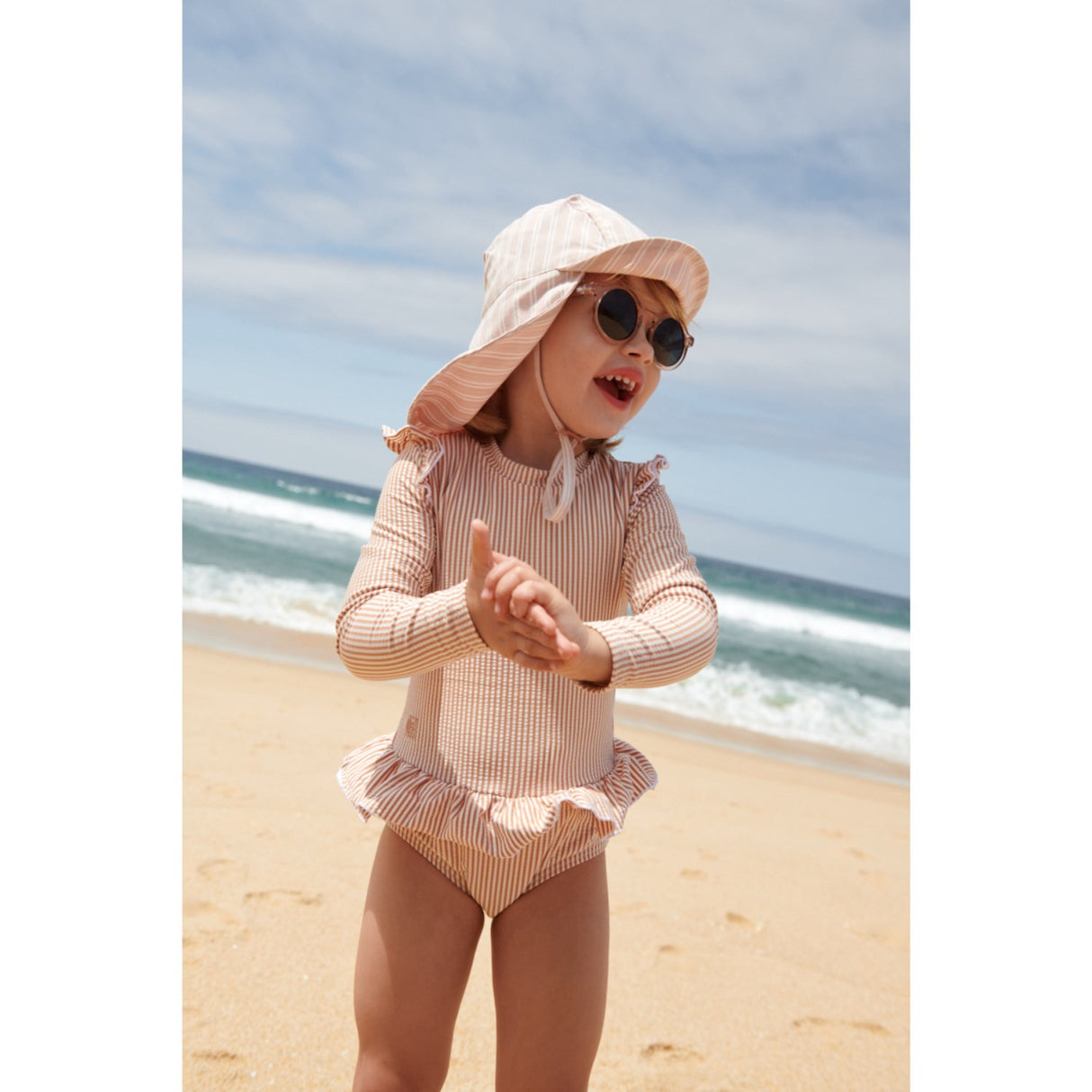 LIEWOOD Y/D Stripe Sorbet Rose / Creme De La Creme Cecilia Sun Lue