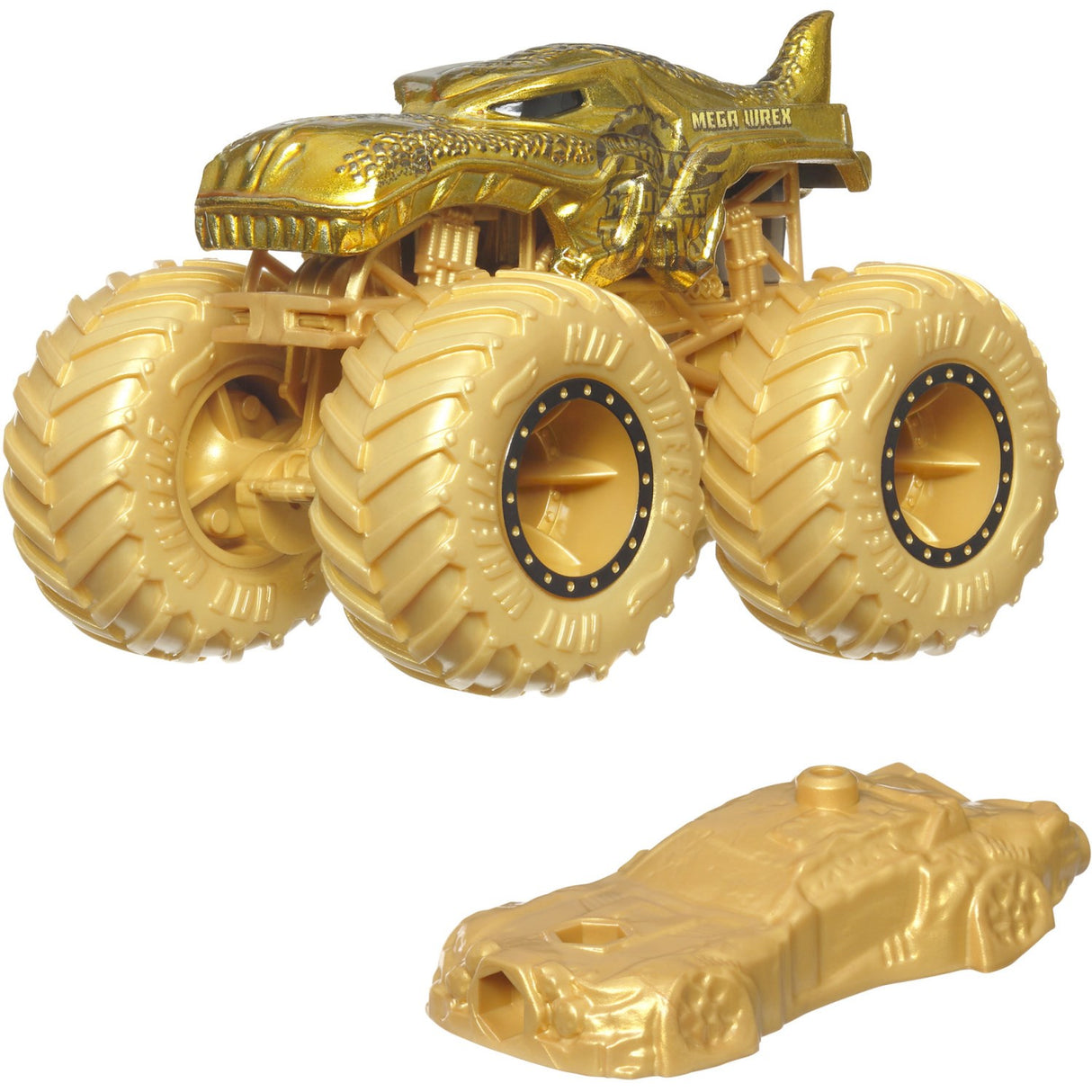 Hot Wheels Trucks Golden Mega Wrex Promo Truck