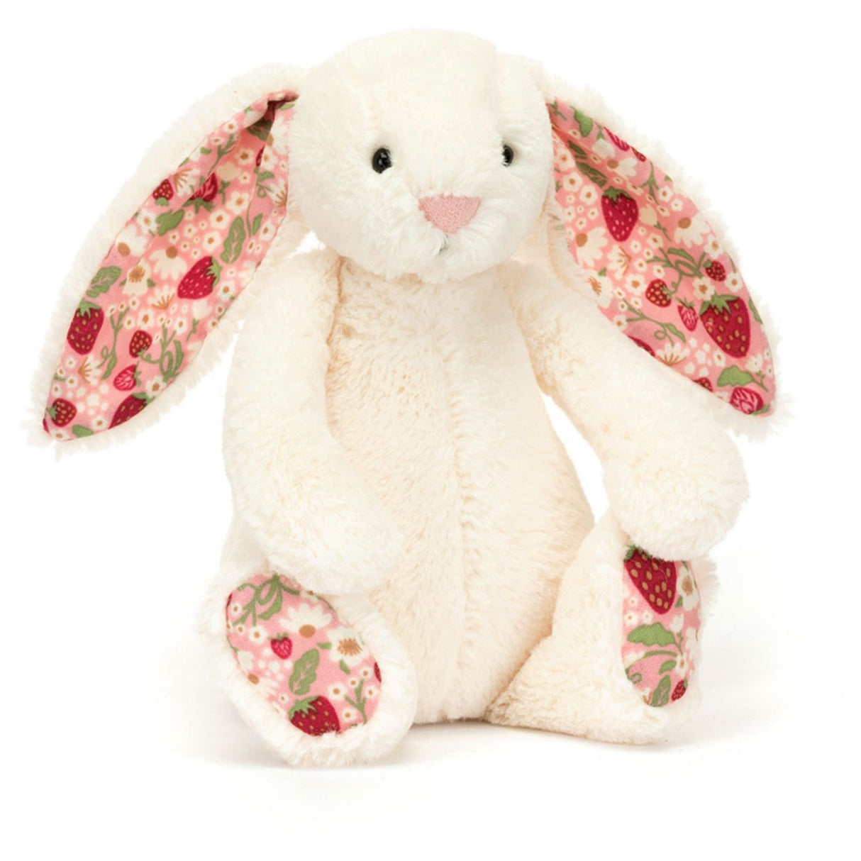 Jellycat Bashful Kanin Mini Jordbær Liten 18 cm