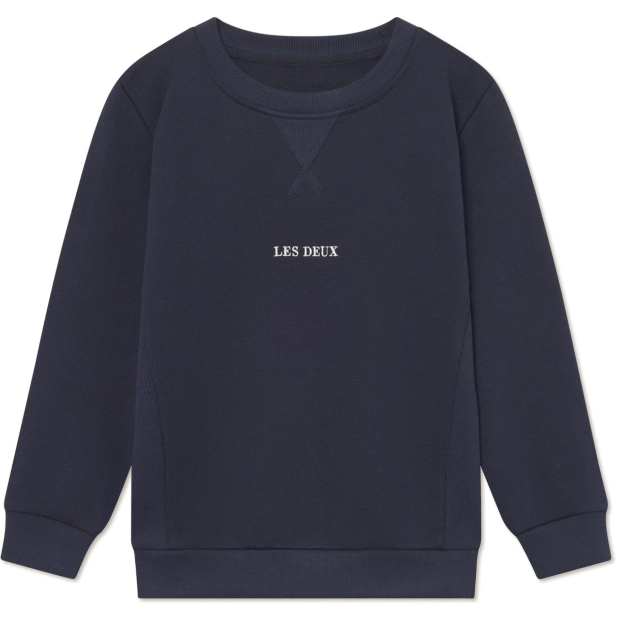 Les Deux Kids Dark Navy Dexter Collegegenser