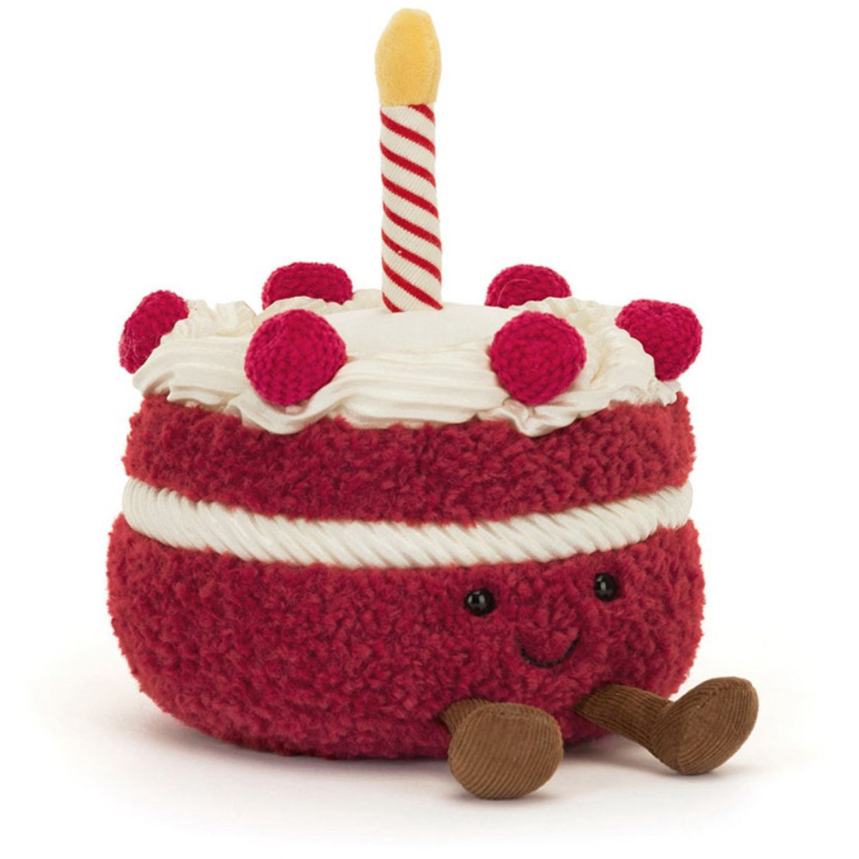 Jellycat Fun Love Amuseables Kirsebærkake 13 cm