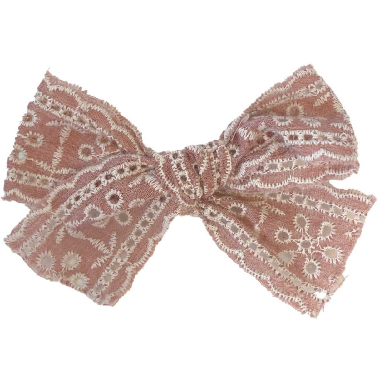Bow's by Stær Franka Sløyfe - Rosa Brodert