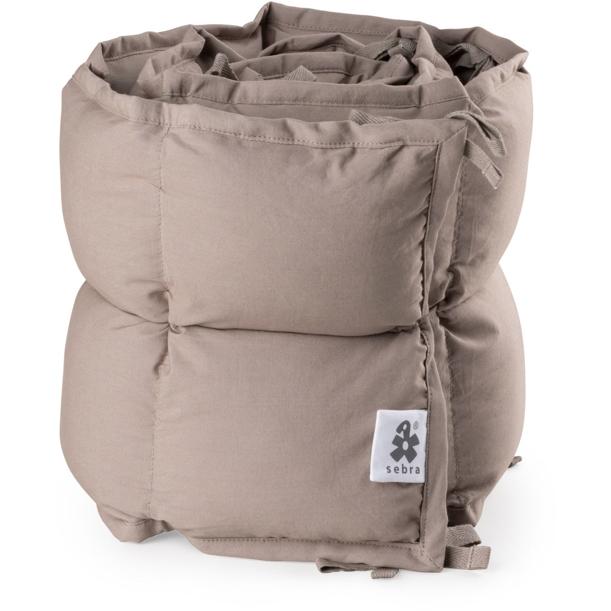 Sebra Jetty Beige Baby Sengerand Kapok Half-Length