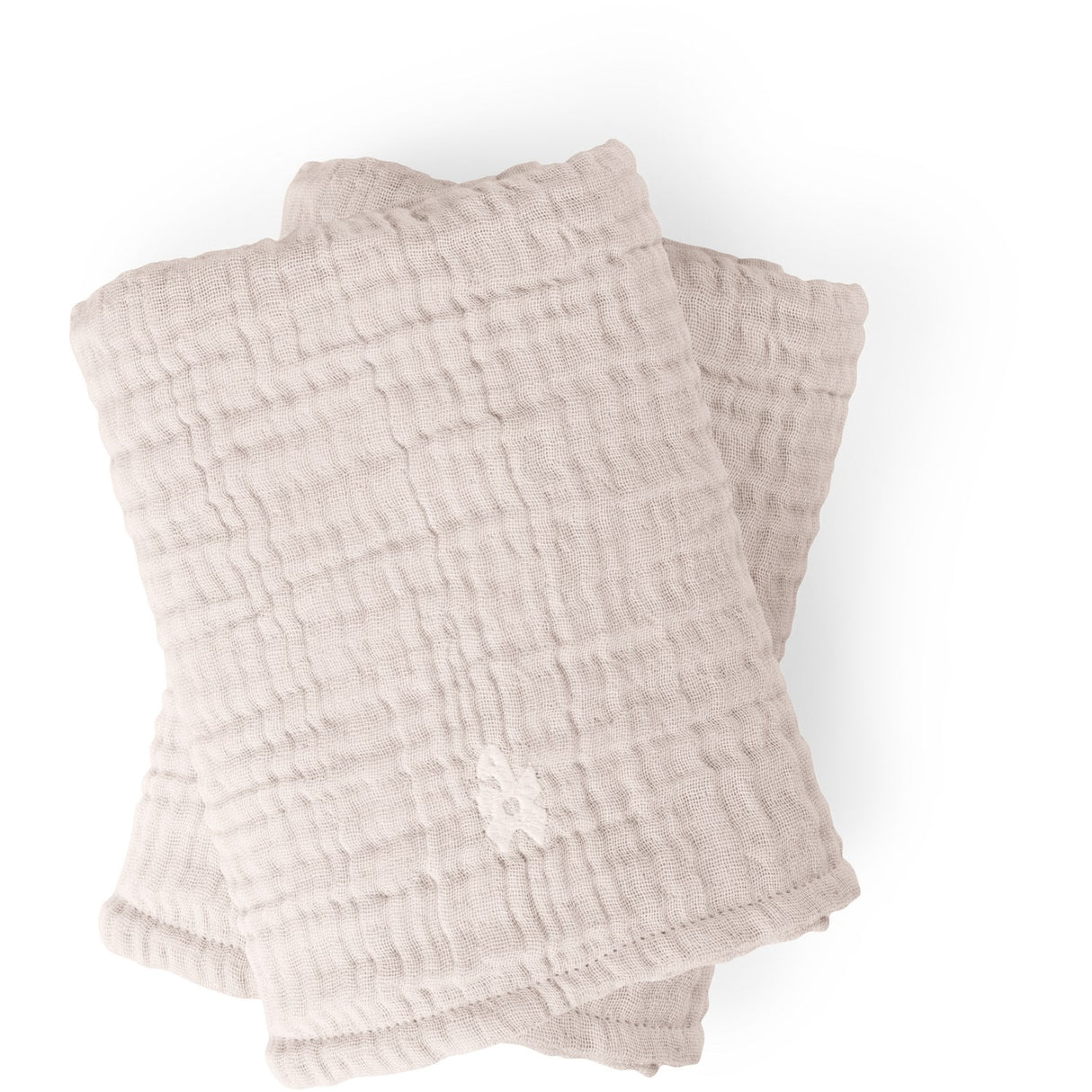 Sebra Rose Stellematte 6-lags 2-pakning Muslin