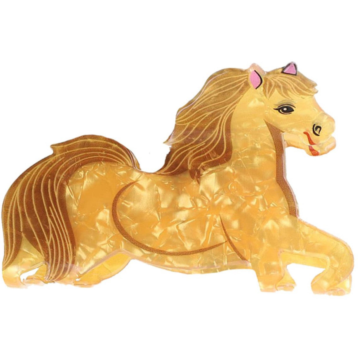 Bow's by Stær Ponni Hårspenne - Gylden