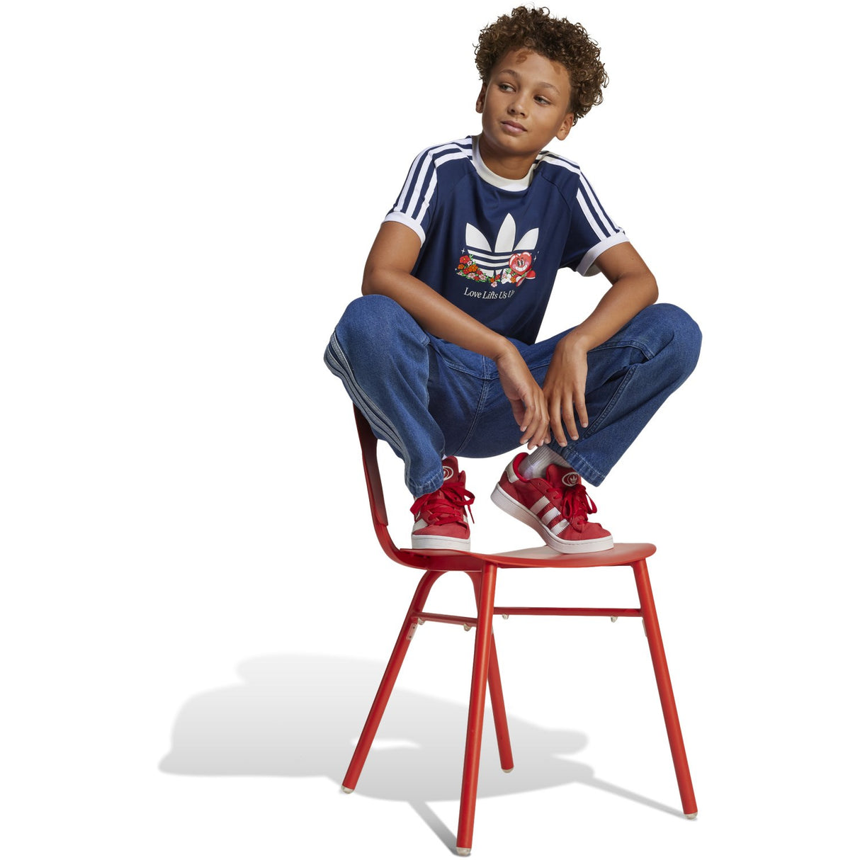 adidas Originals Medium Blue Denim Bukser