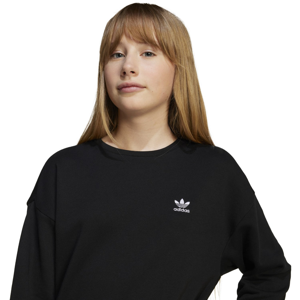 adidas Originals Black Boyfriend Crew Collegegenser