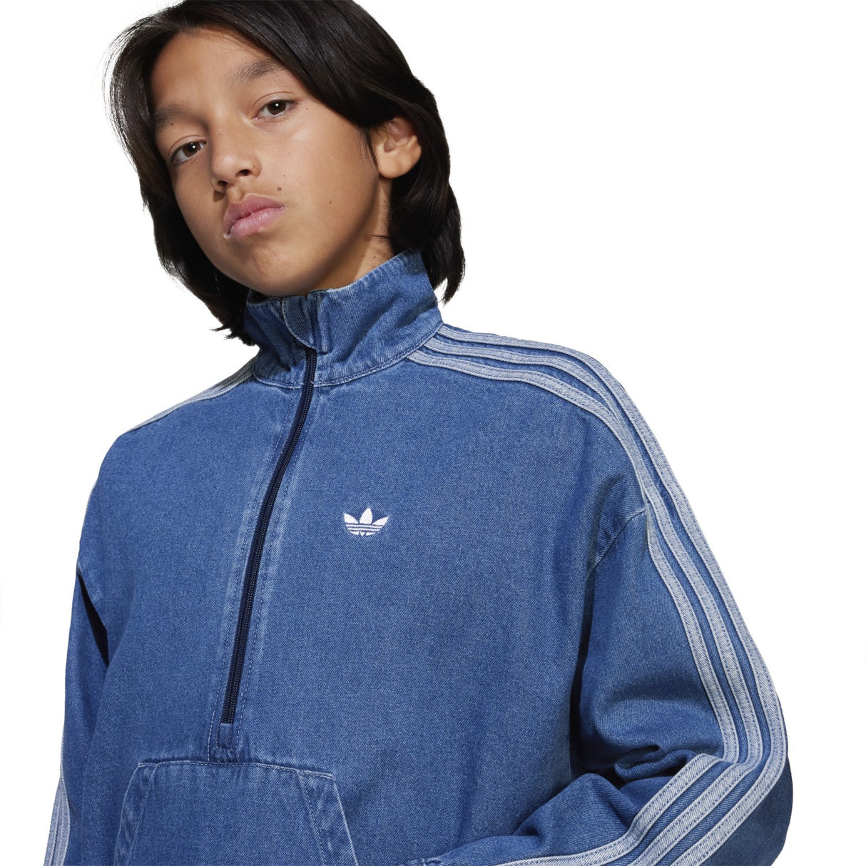 adidas Originals Medium Blue Denim Jakke