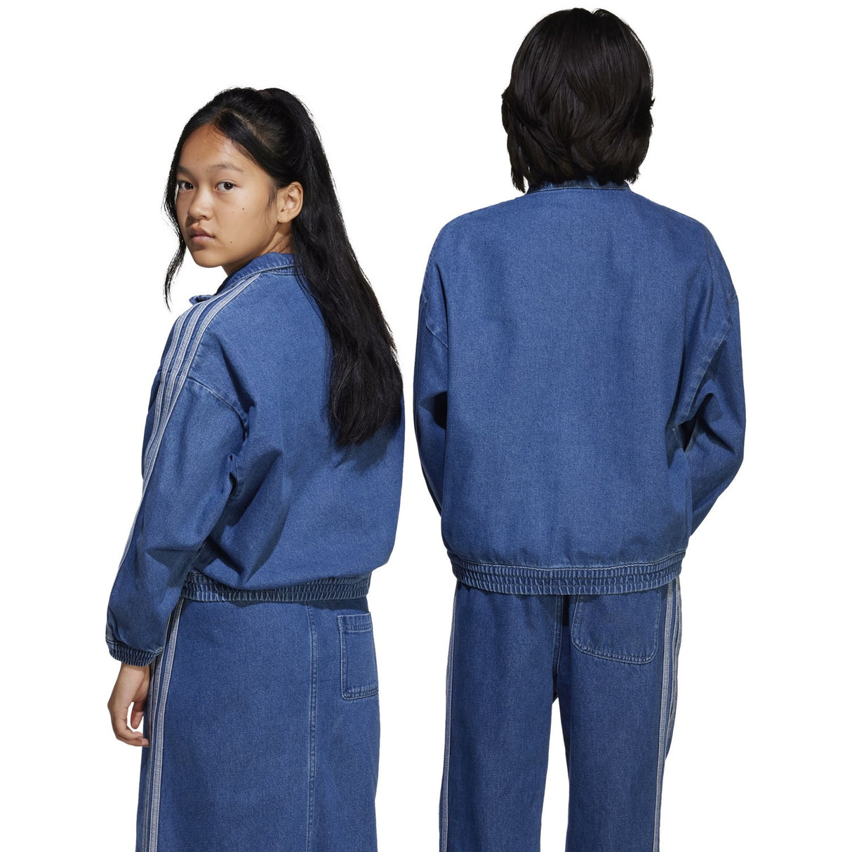 adidas Originals Medium Blue Denim Jakke