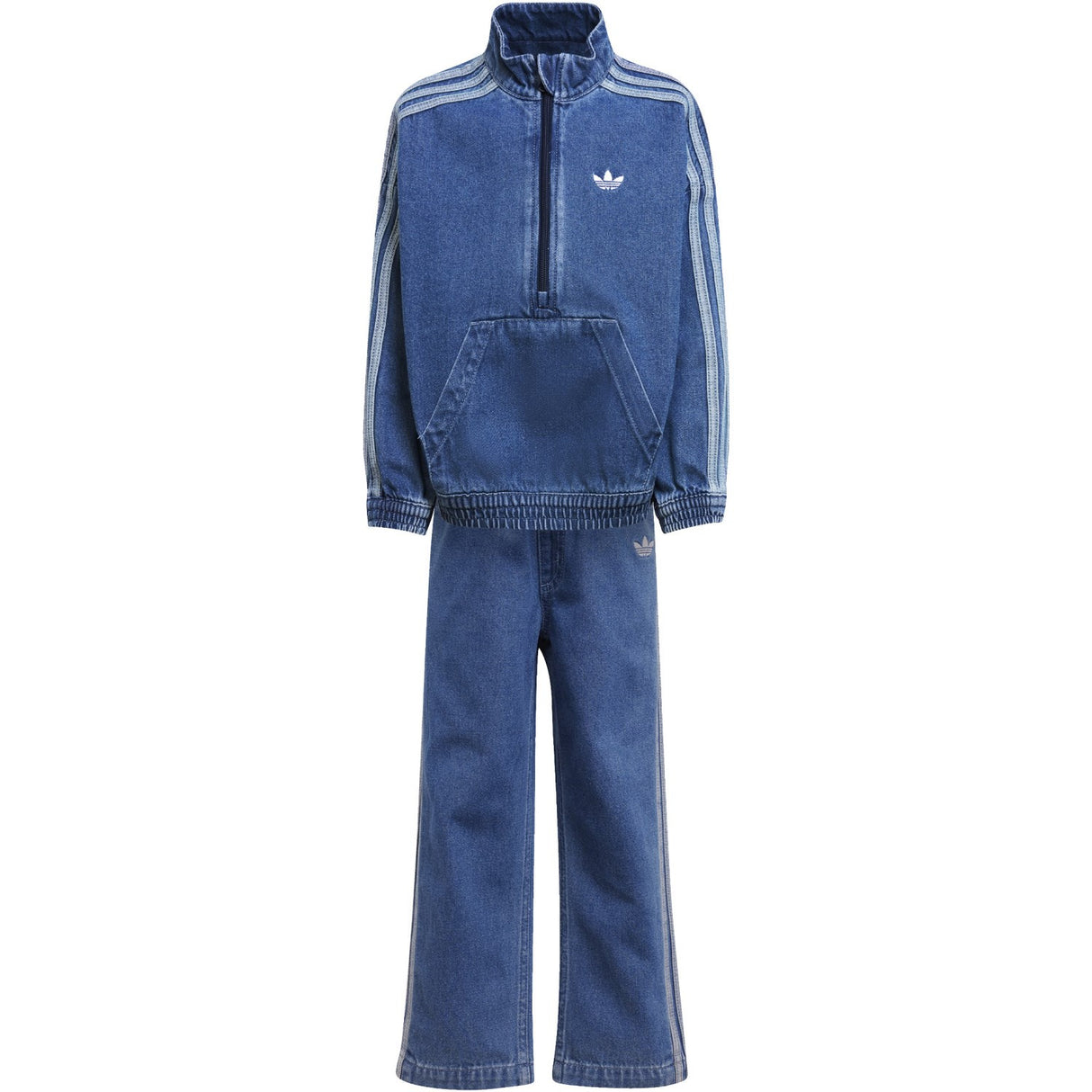 adidas Originals Medium Blue Denim Denim Sett