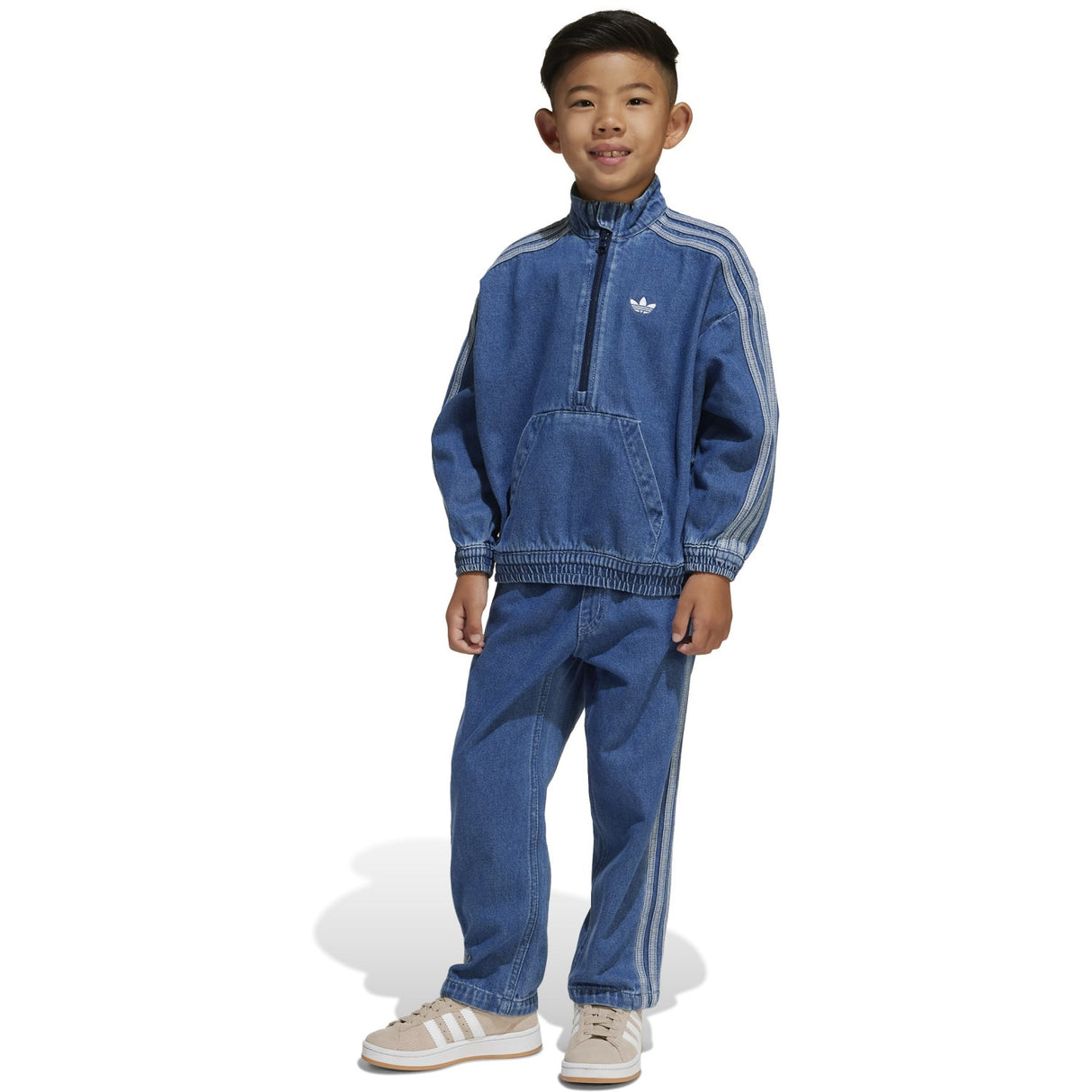 adidas Originals Medium Blue Denim Denim Sett