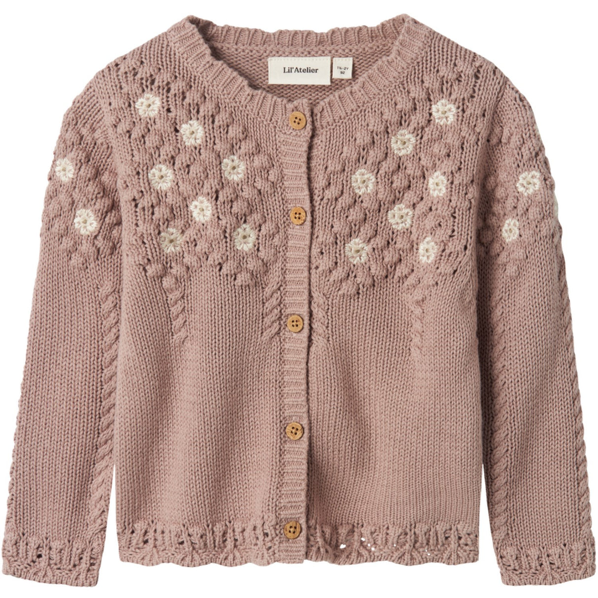 Lil'Atelier Etherea Brianna Strikk Cardigan