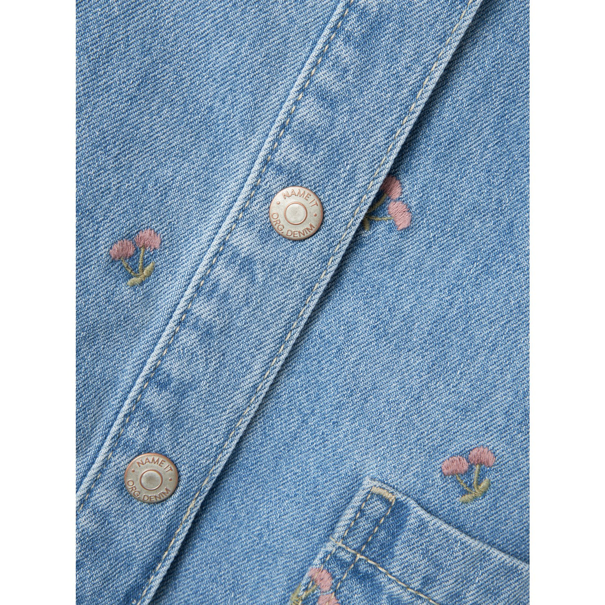 Name It Light Blue Denim Piper Denim Kjole