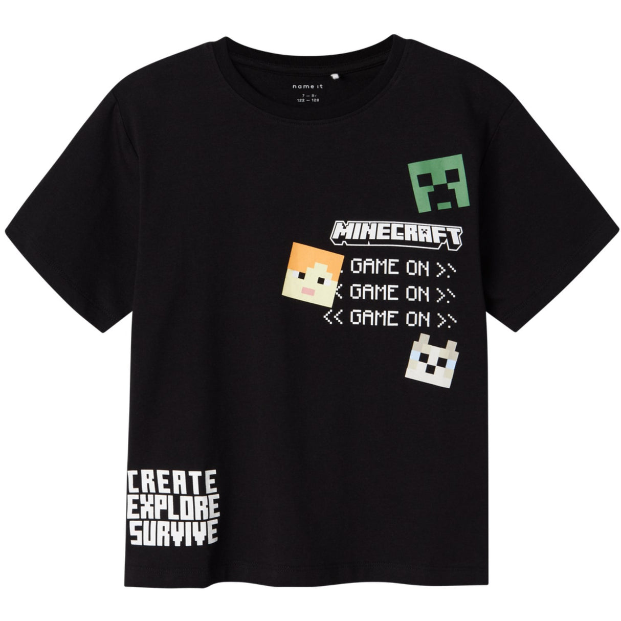 Name It Black Jafar Minecraft Regular T-Shirt