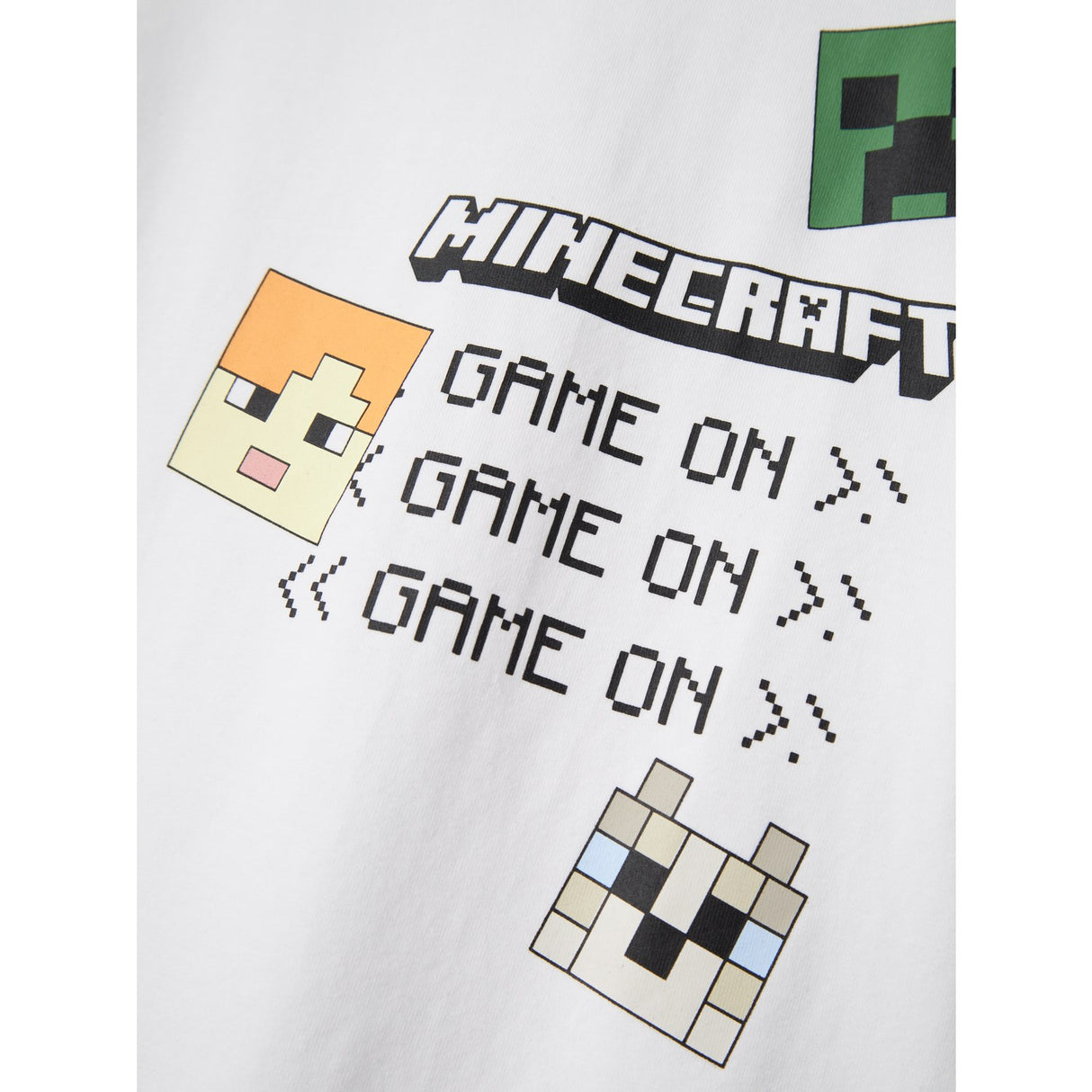Name It Bright White Jafar Minecraft Regular T-Shirt