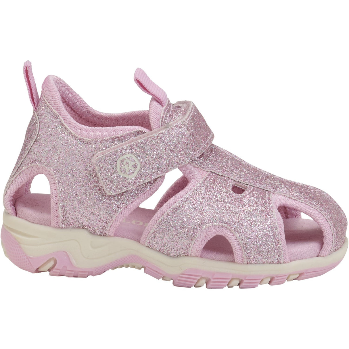 Color Kids Coral Blush Baby Sandaler m. Borrelås Stropp
