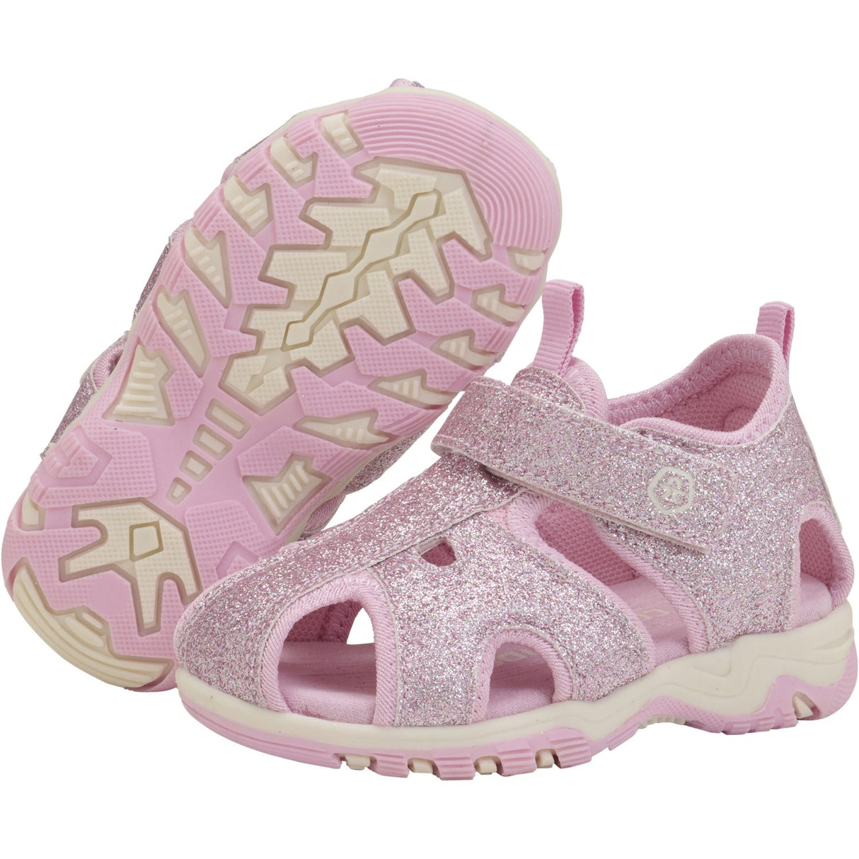 Color Kids Coral Blush Baby Sandaler m. Borrelås Stropp