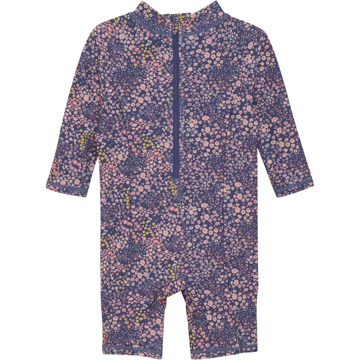 Color Kids Vintage Indigo Baby Kjole L/S, AOP