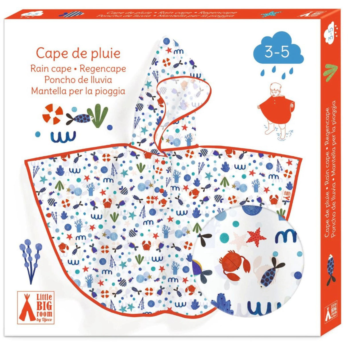 Djeco paraply - havfruer