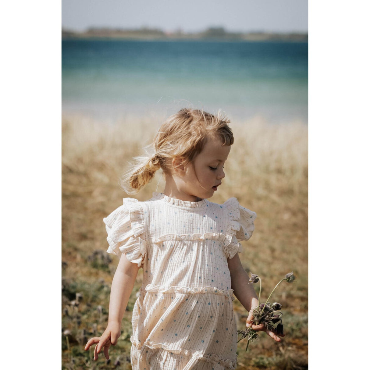 Fliink Sandshell Aop Blooming kjole