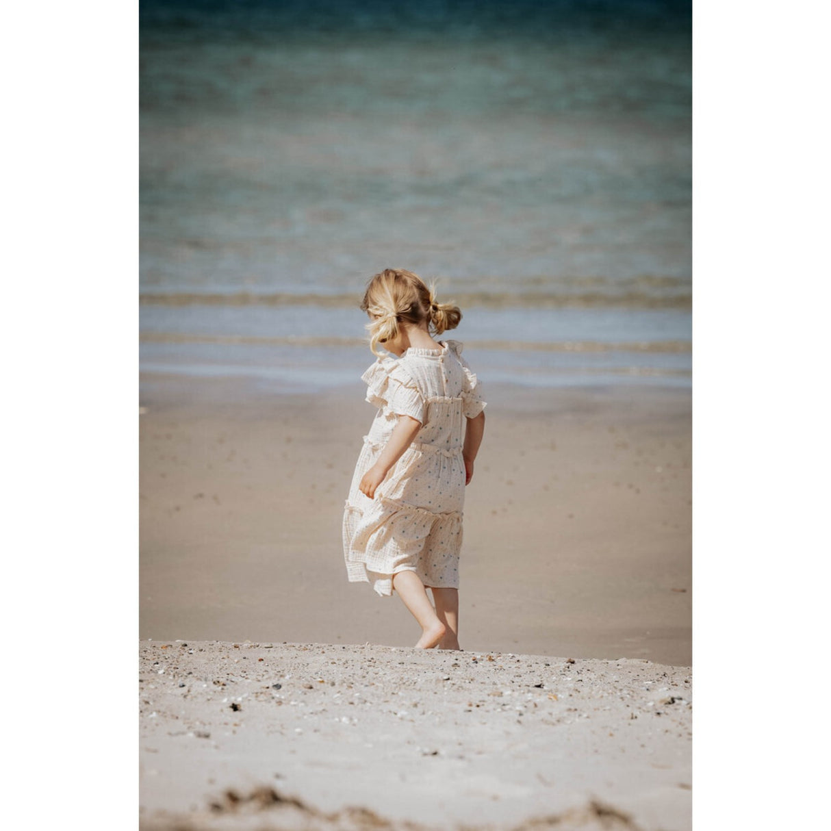 Fliink Sandshell Aop Blooming kjole