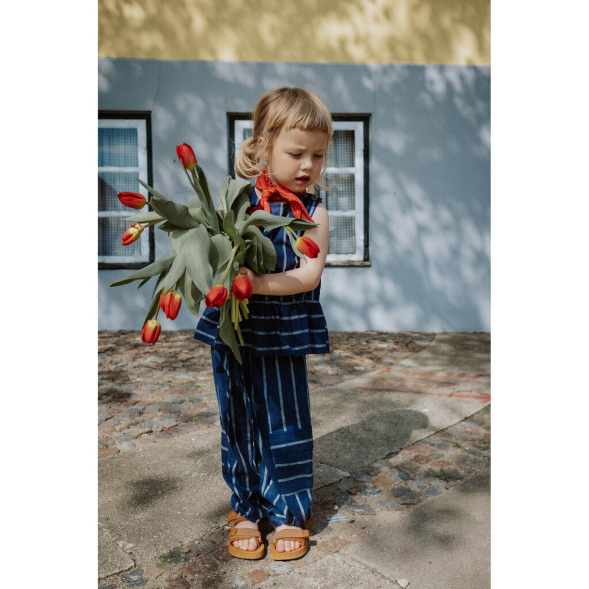 Fliink Insignia Blue / Sandshell Vira Cargo bukse