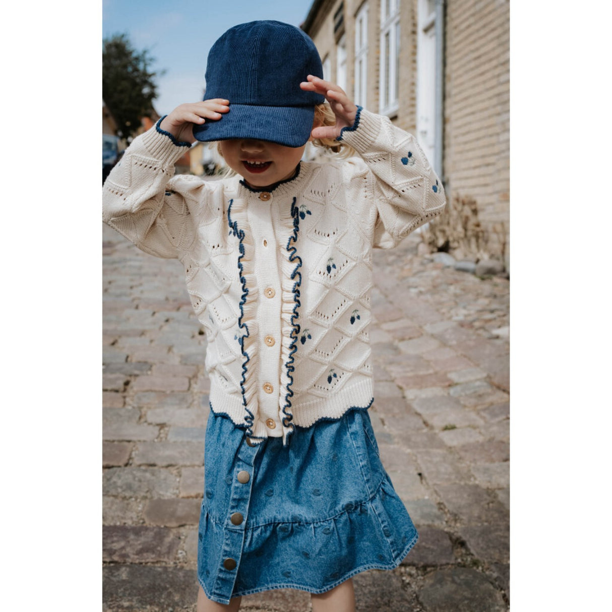 Fliink Lys Denim Blue Donna Denim Skjørt