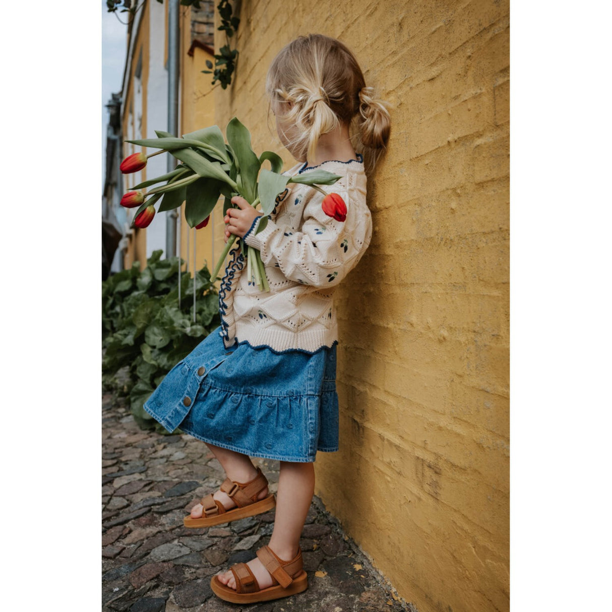 Fliink Lys Denim Blue Donna Denim Skjørt