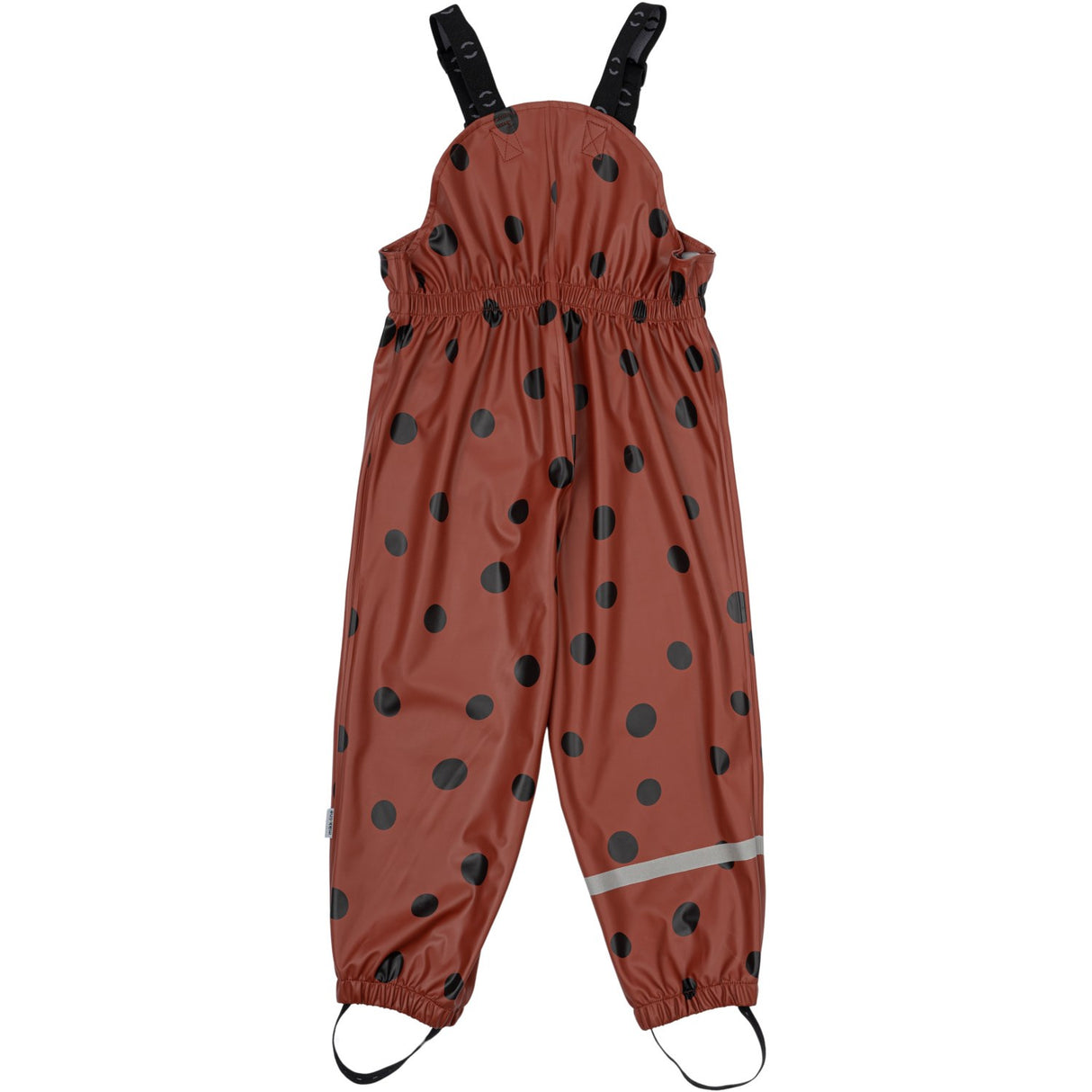 Mikk-Line Henna Ladybug Suspenders Rain Sett
