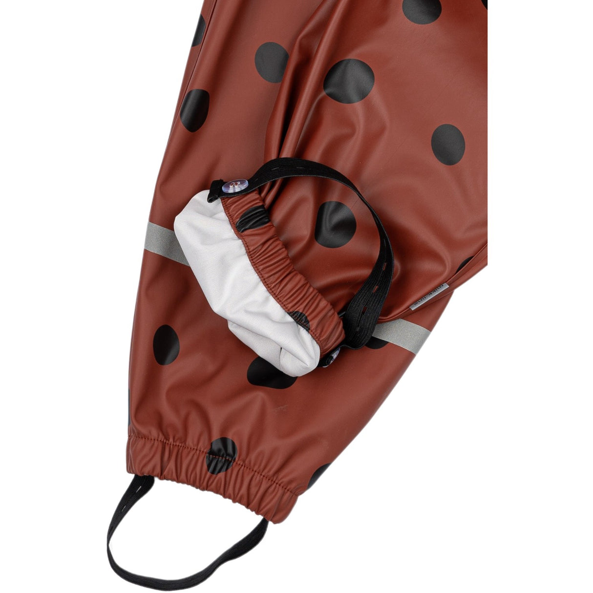 Mikk-Line Henna Ladybug Suspenders Rain Sett