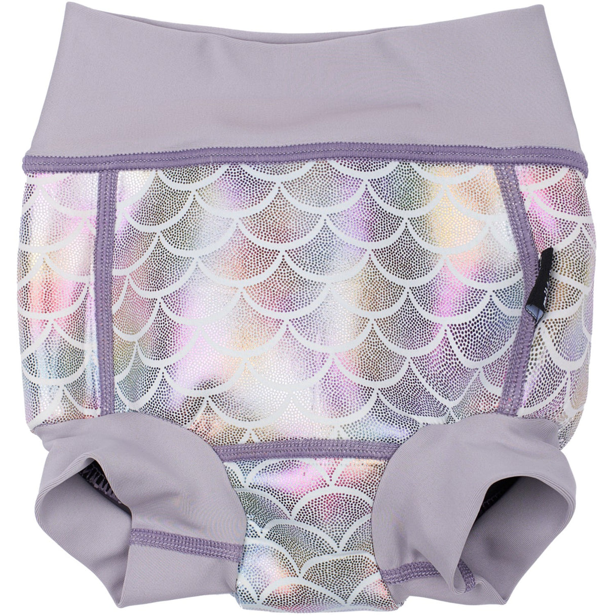 Mikk-Line Lavender Aura AOP Baby Badebukser Ruffle Resirkulert