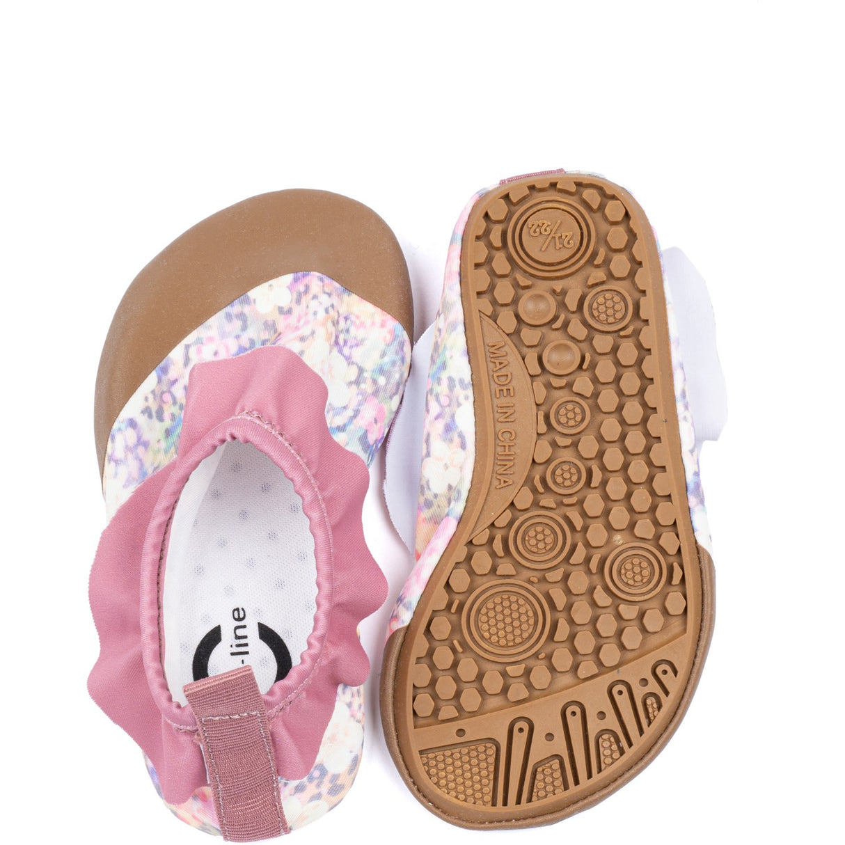 Mikk-Line Lilas Ruffles Badesko