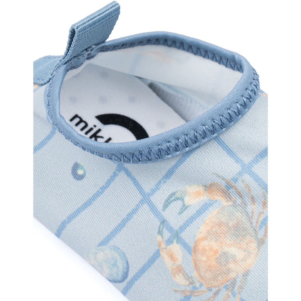 Mikk-Line Faded Denim AOP Badesko