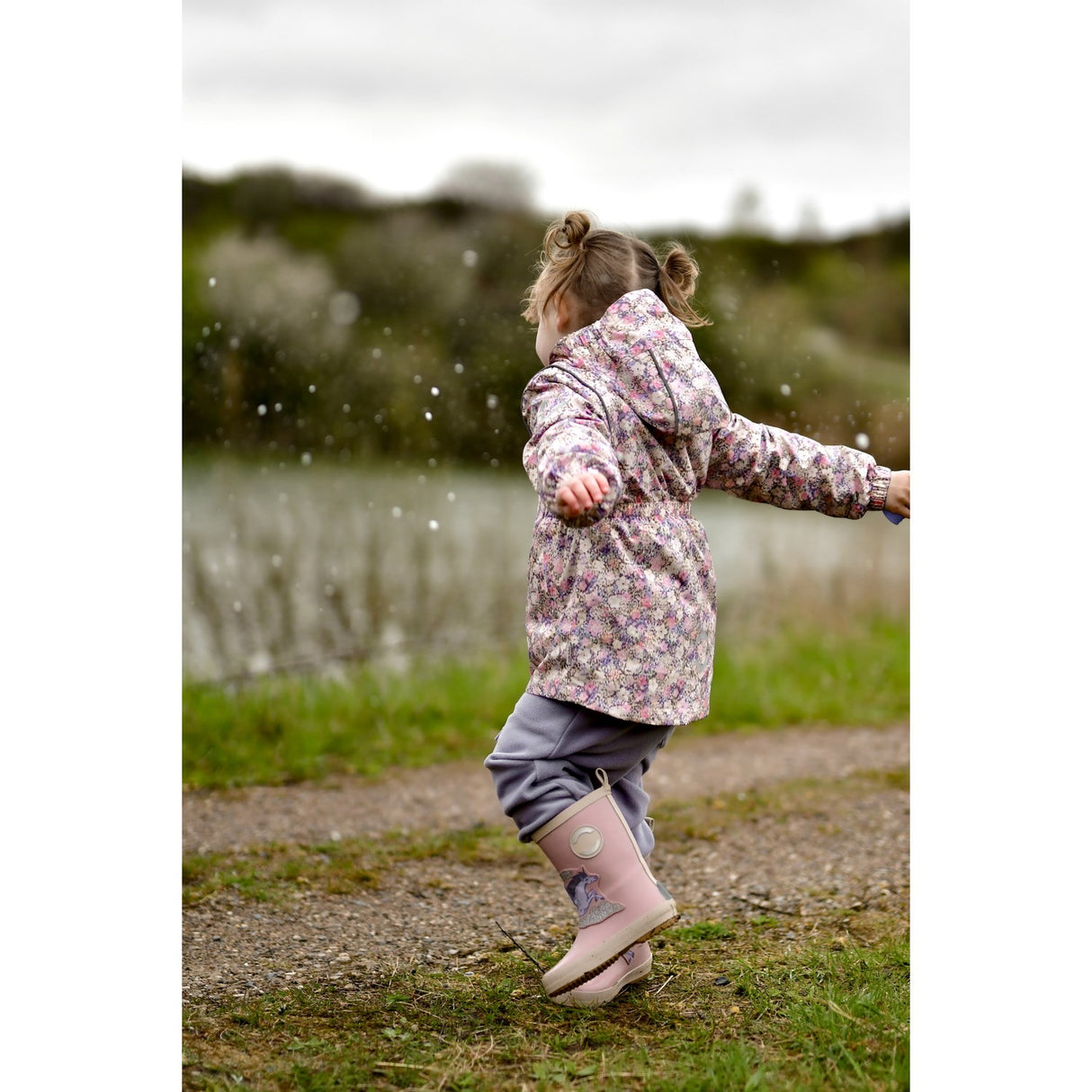 Mikk-Line Lavender Aura Summer Jakke AOP