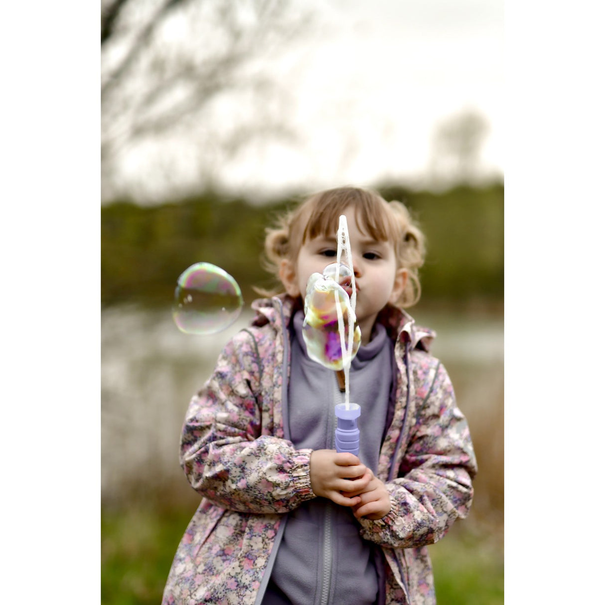 Mikk-Line Lavender Aura Summer Jakke AOP