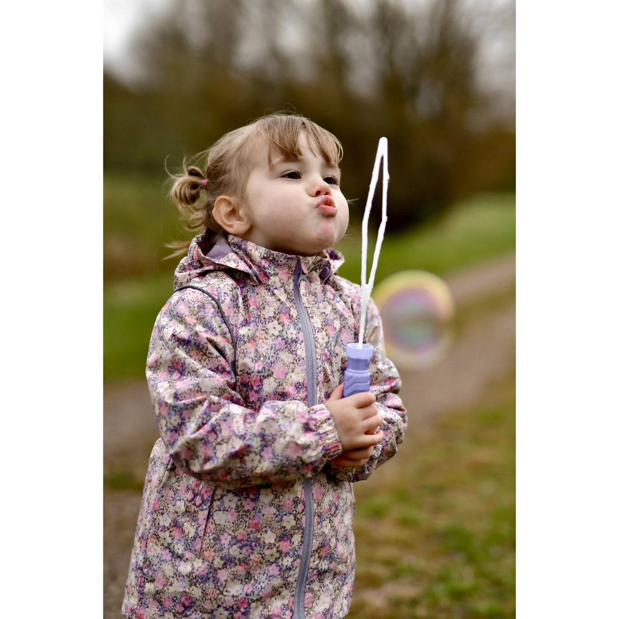 Mikk-Line Lavender Aura Summer Jakke AOP