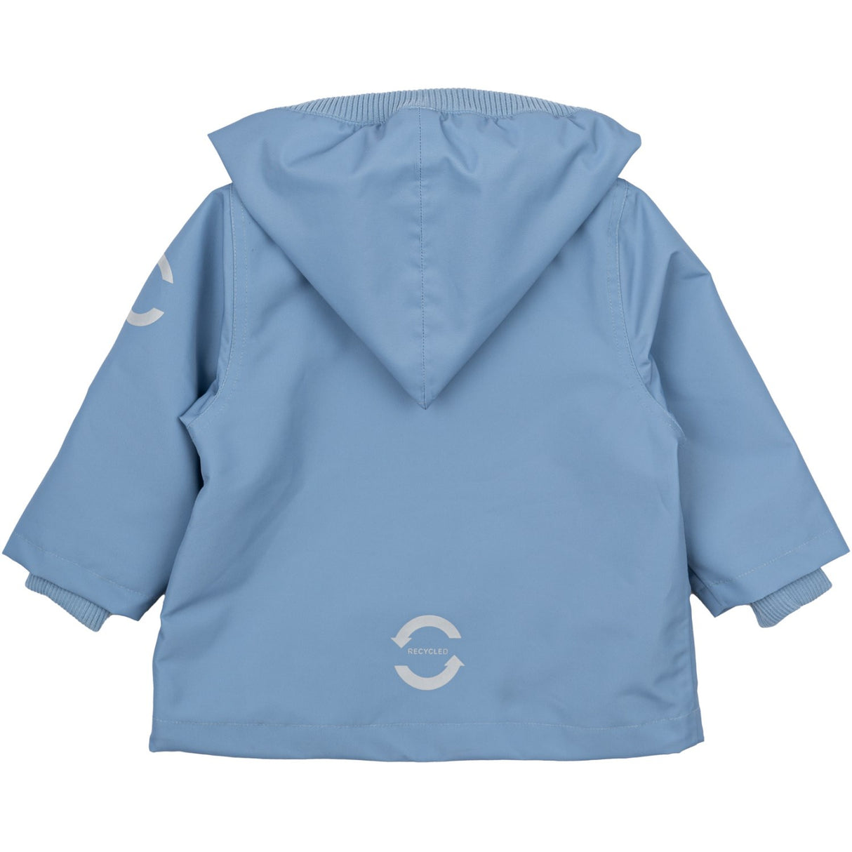 Mikk-Line Faded Denim Polyester Baby Jakke