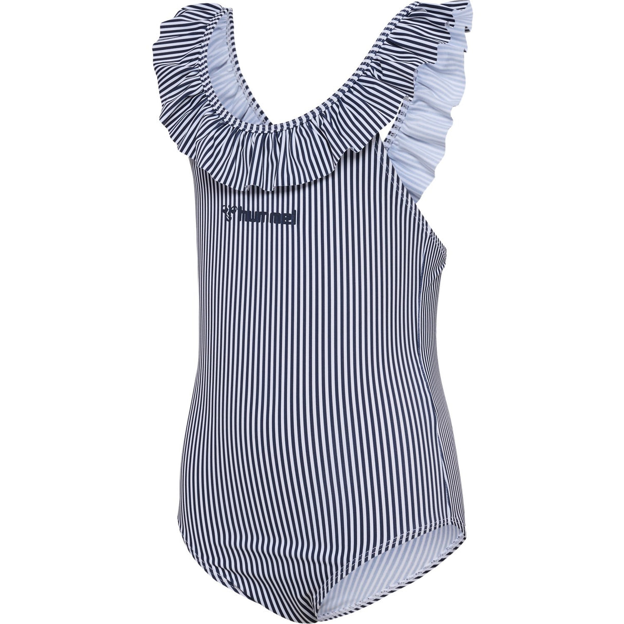 Hummel Navy Blazer/Bright White Frilli Badedrakt